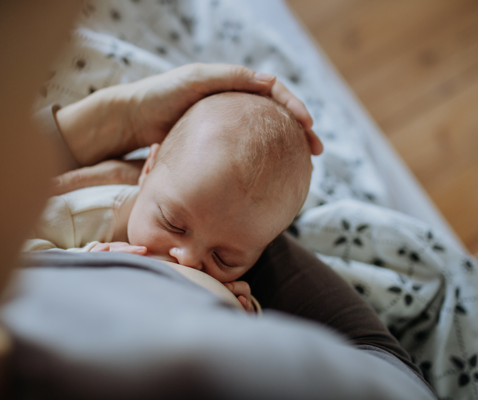 baby breastfeeding with a good latch - Arlie Hastings Lactation Consultant. Breastfeeding support home visits in Gold Coast, Tamborine, Logan and Redlands. Telehealth video chat consultations.