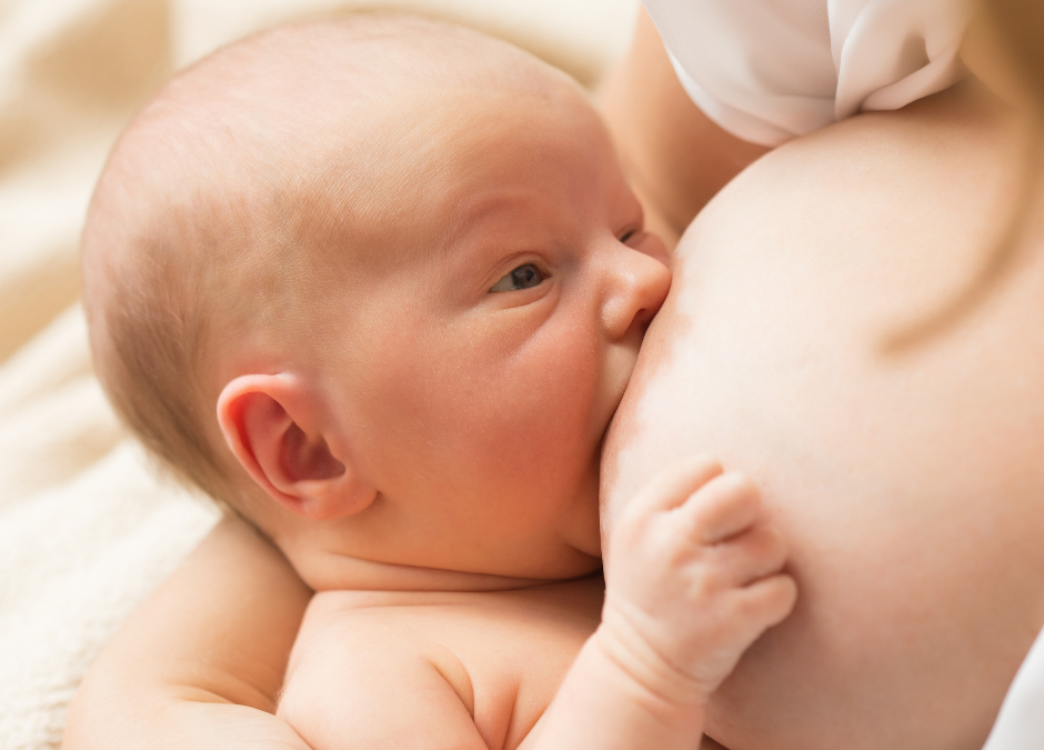 Engorgement when milk comes in - mother breastfeeding newborn baby - Arlie Hastings Lactation Consultant. Breastfeeding support home visits in Gold Coast, Tamborine, Logan and Redlands. Telehealth video chat consultations.